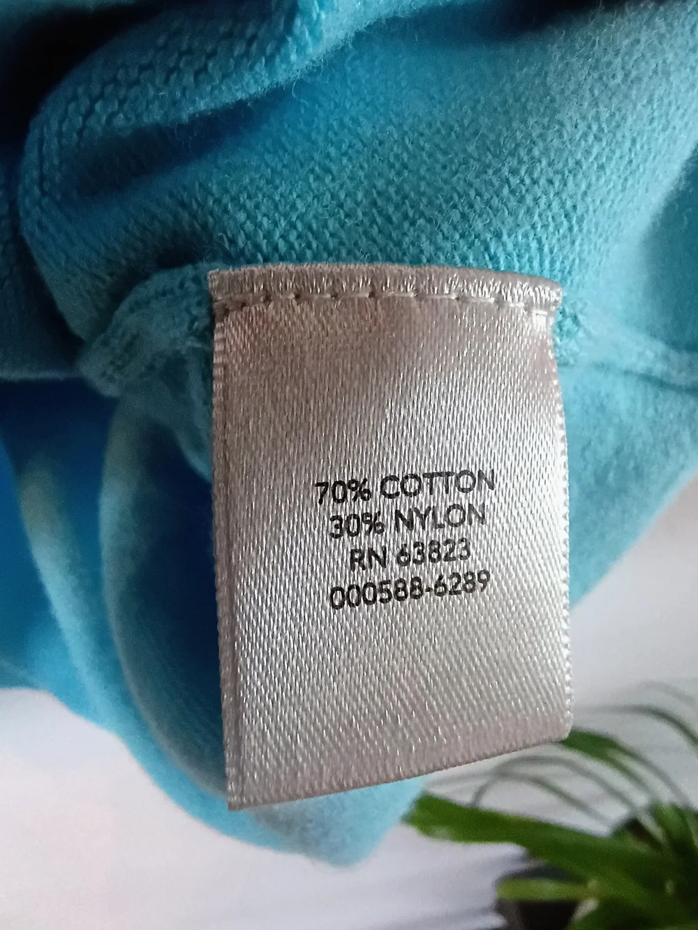 CJ Banks 1X Aqua Blue Button Front Cotton Knit Cardigan Bow Sleeve Sweater Top